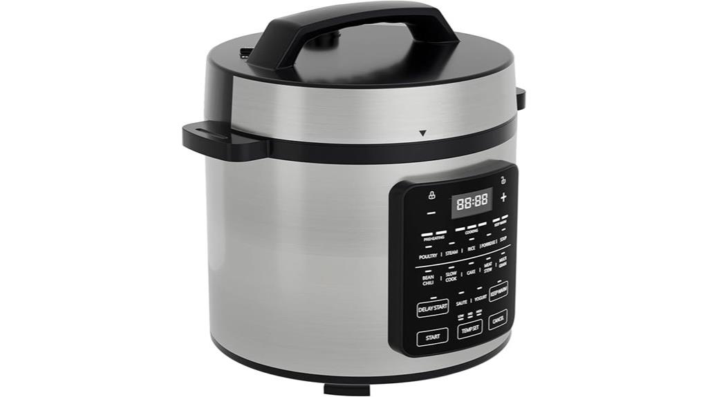six quart electric pressure cooker