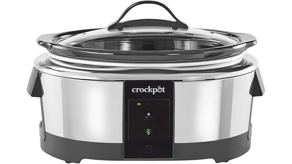six quart programmable slow cooker