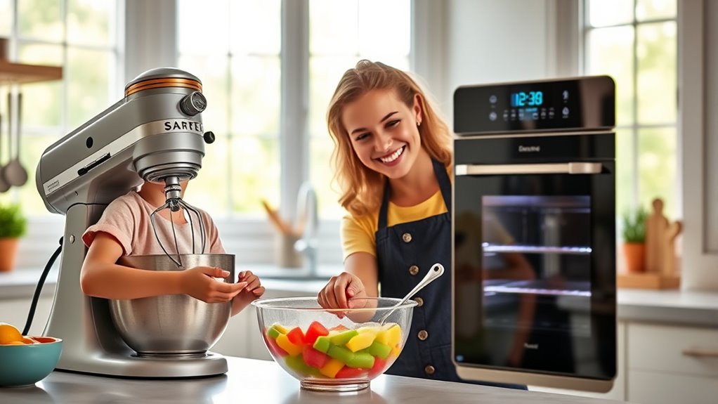 smart baking with kids