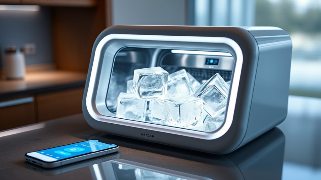 smart clean customizable ice