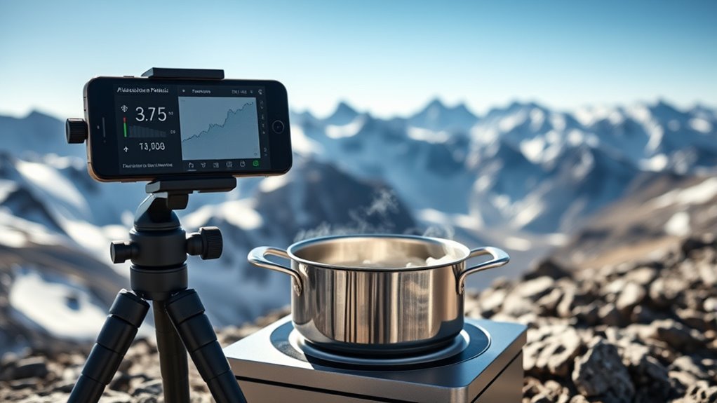 smart devices enhance high altitude cooking