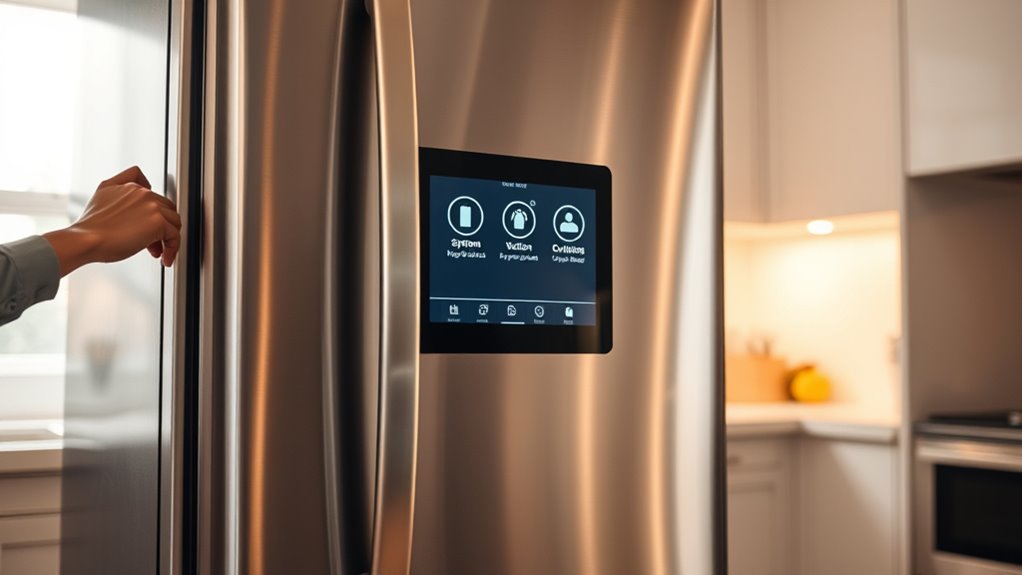 smart fridge firmware update