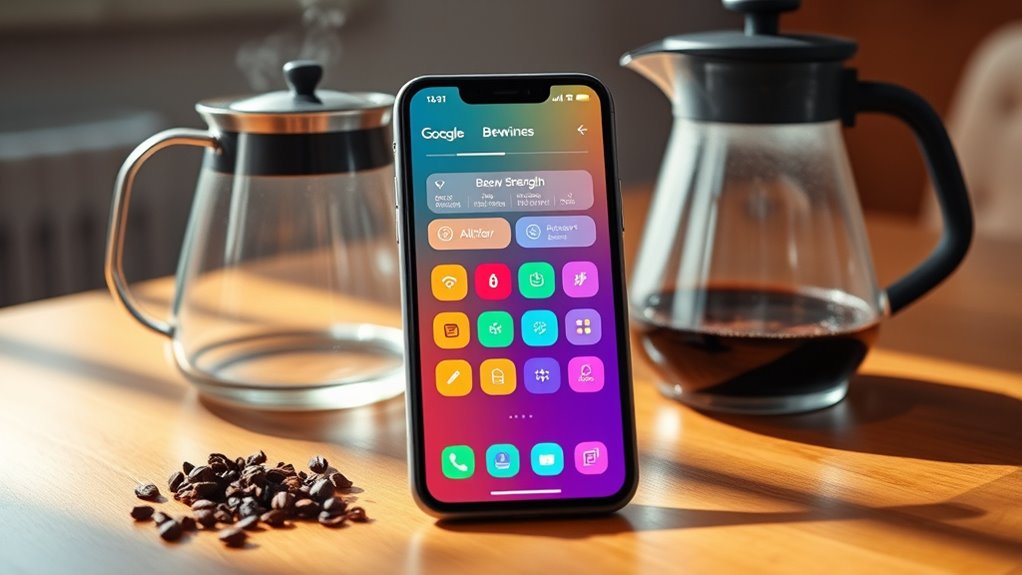 smart home coffee scheduling