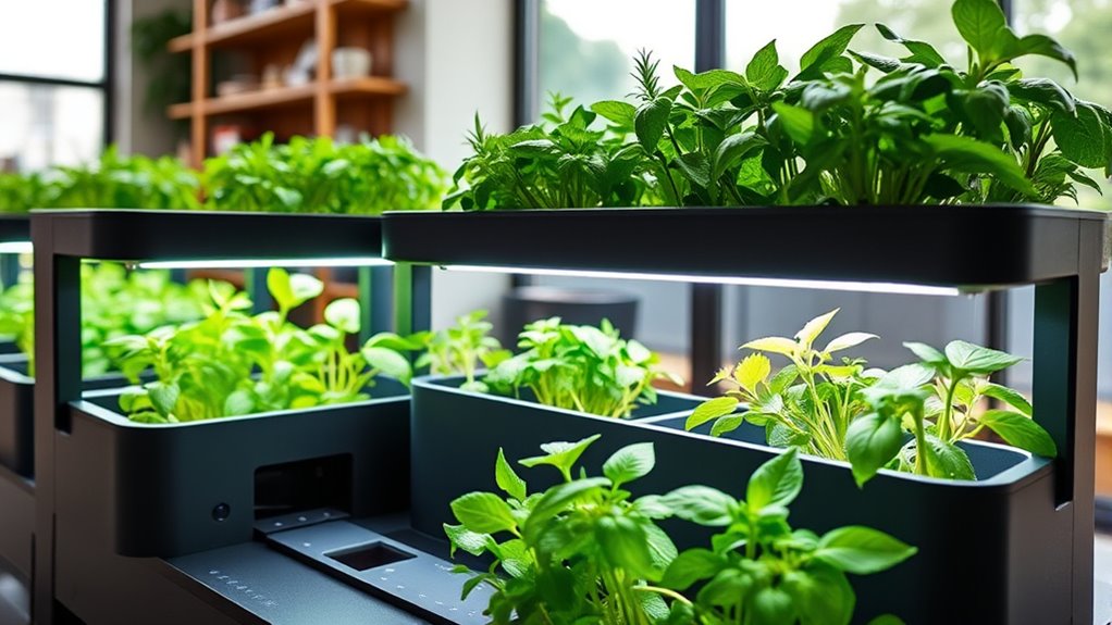 smart indoor herb gardening