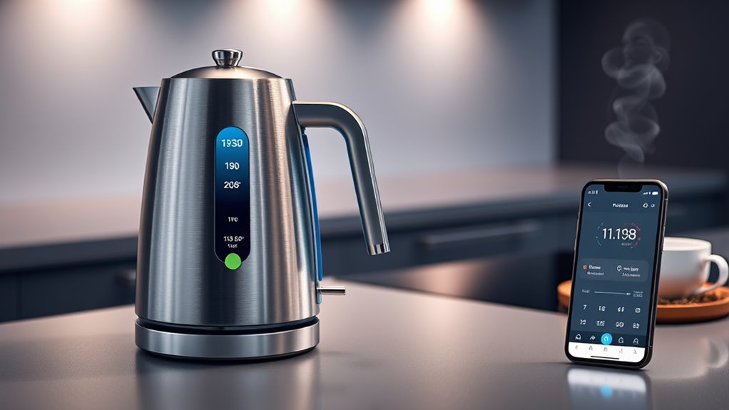 smart kettle connectivity features
