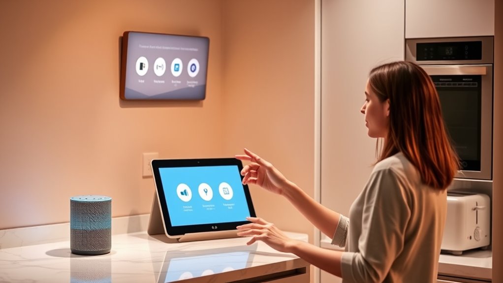 smart kitchen voice assistants