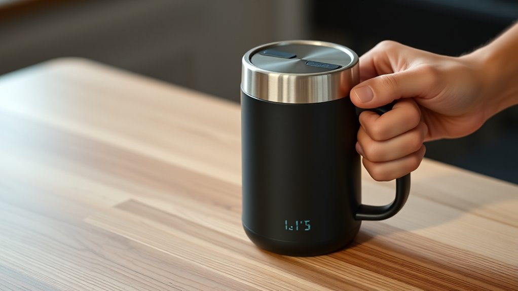 smart mugs with customizable features