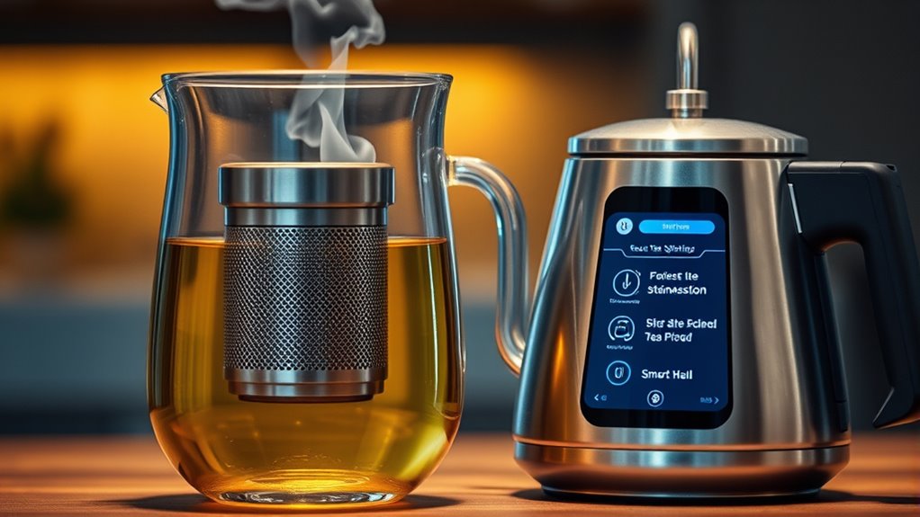 smart tea brewing devices