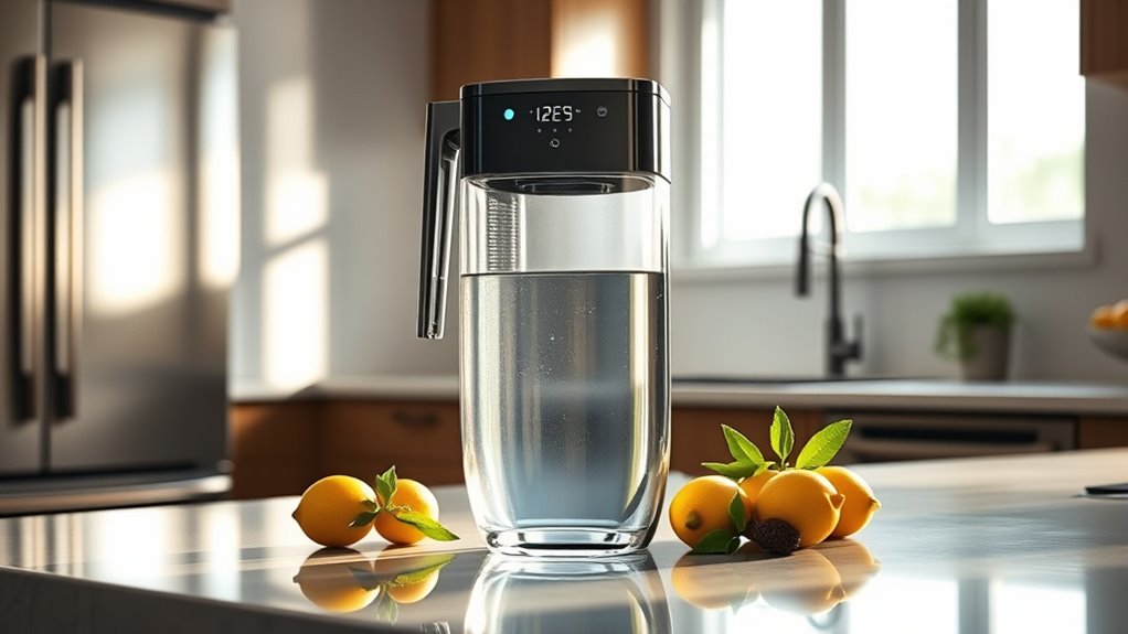 smart water filter pitcher