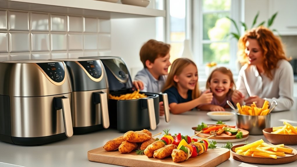 top air fryers for families