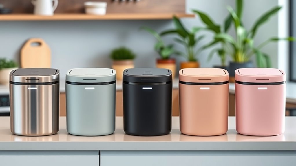top electric kitchen compost bins