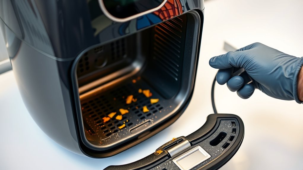 unplug cool remove accessories