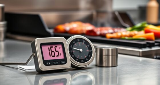 use timers and thermometers