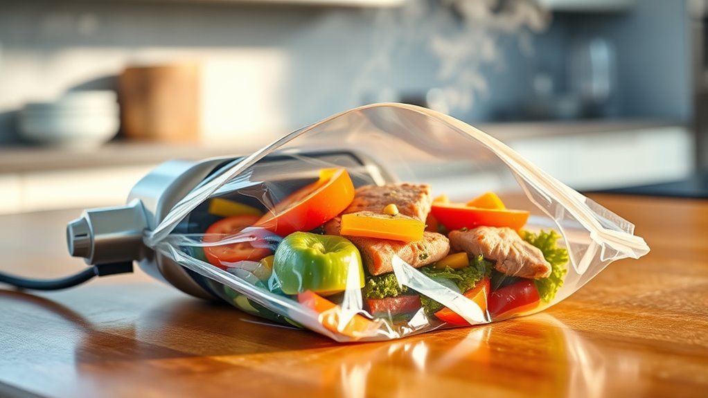 vacuum sealer or bags