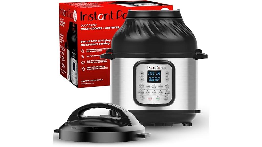 versatile pressure cooker air fryer