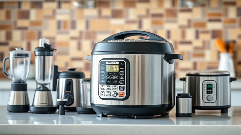 versatile space saving cooking appliance