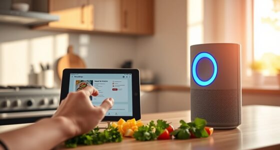 voice or touch cooking