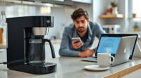 wi fi coffee maker troubleshooting
