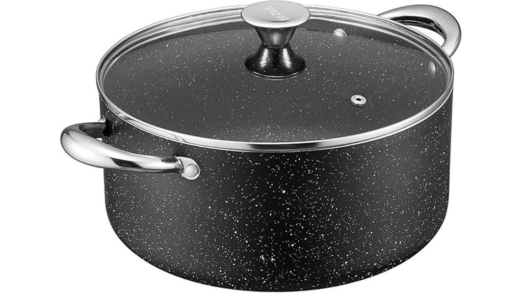 12 quart nonstick stock pot