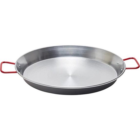 Garcima 16-Inch Carbon Steel Paella Pan 40cm