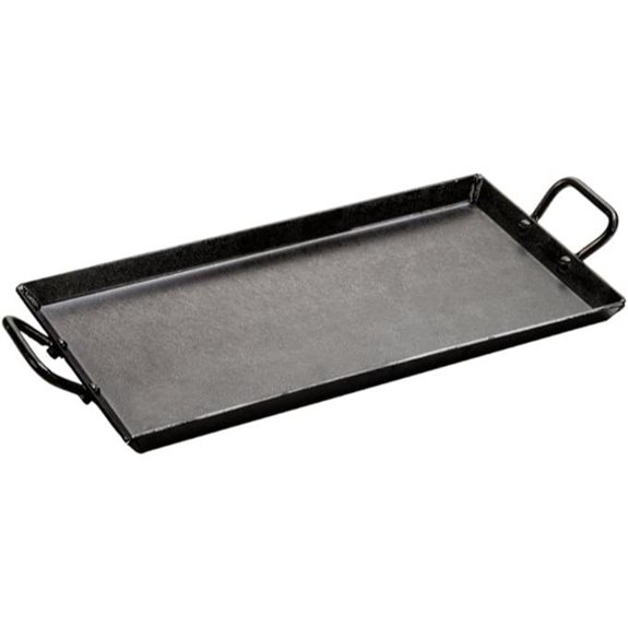 Lodge 18-Inch Pre-Seasoned Carbon Steel Griddle