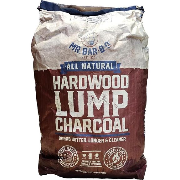 Mr. Bar-B-Q 20lb Natural Hardwood Lump Charcoal