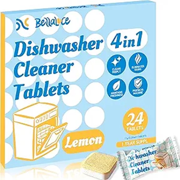 Dishwasher Cleaner Tablets (24 Pack)