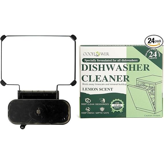 Dishwasher Cleaner and Deodorizer Tablets (24 PCS)