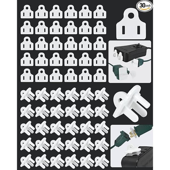 Waterproof Outlet Cover Set with Gaskets (30 Pack)