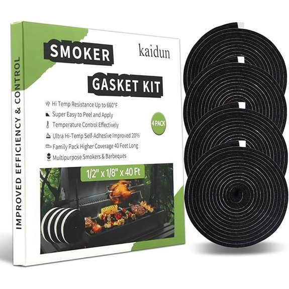 Kaidun Smoker Gasket 40 Ft BBQ Seal