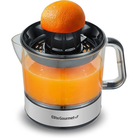 Elite Gourmet 40-Watt Electric Citrus Juicer