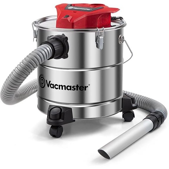 Vacmaster 5-Gallon Stainless Steel Ash Vacuum