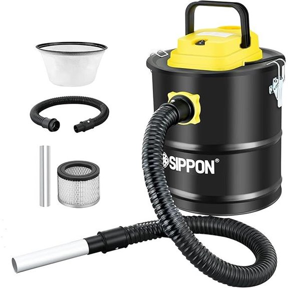 All-in-One 800W Ash Vacuum Cleaner with Blower