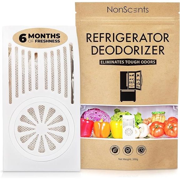 NonScents Refrigerator Deodorizer with Activated Charcoal