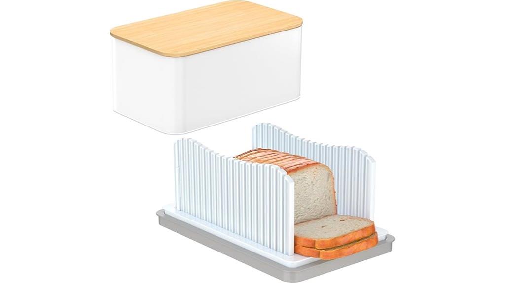 adjustable bread slicer tray