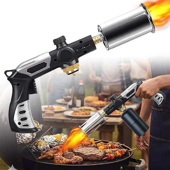 Adjustable Butane Torch for Cooking and Grilling