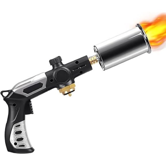 Saker Butane Torch Gun with Adjustable Flame