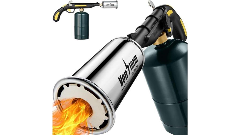 adjustable flame kitchen torch
