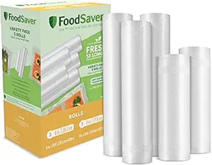 FoodSaver Custom Length Vacuum Sealer Bags Multipack