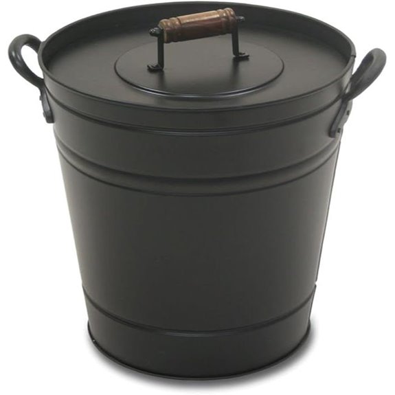 Pilgrim Home and Hearth 19504 Air Insulated Ash Bucket