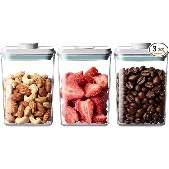 Pop Food Storage Containers Set with Airtight Lids