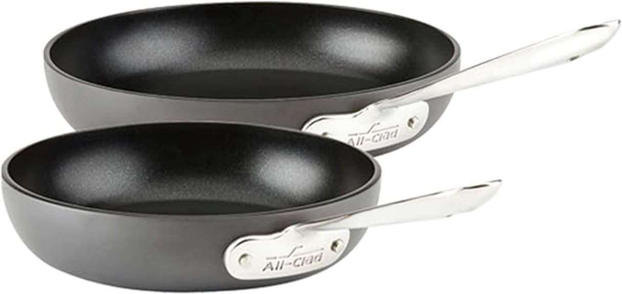 all clad 8 and 10 fry pans