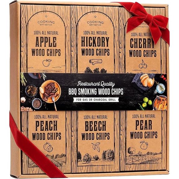 Large Wood Smoking Chips Variety Pack