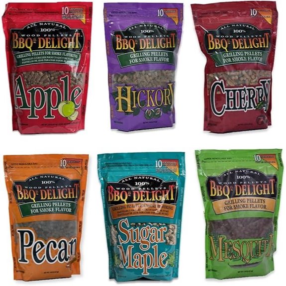 BBQr's Delight Wood Smoking Pellets (1 lb. Variety Pack)