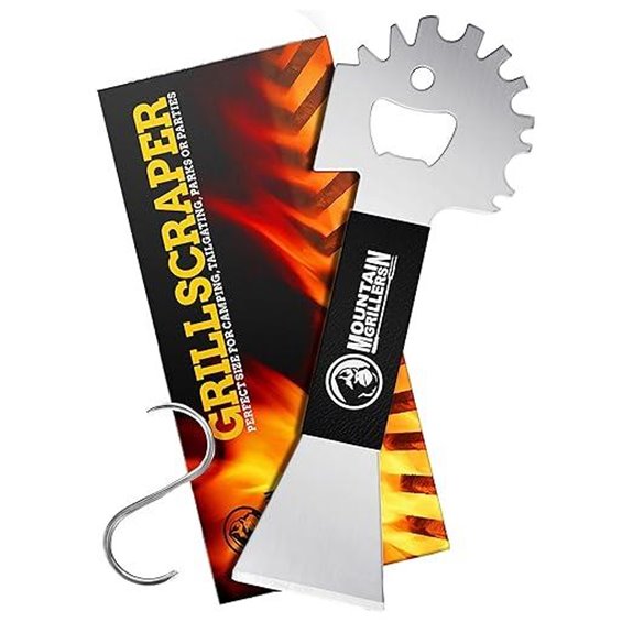 bbq scraper with opener