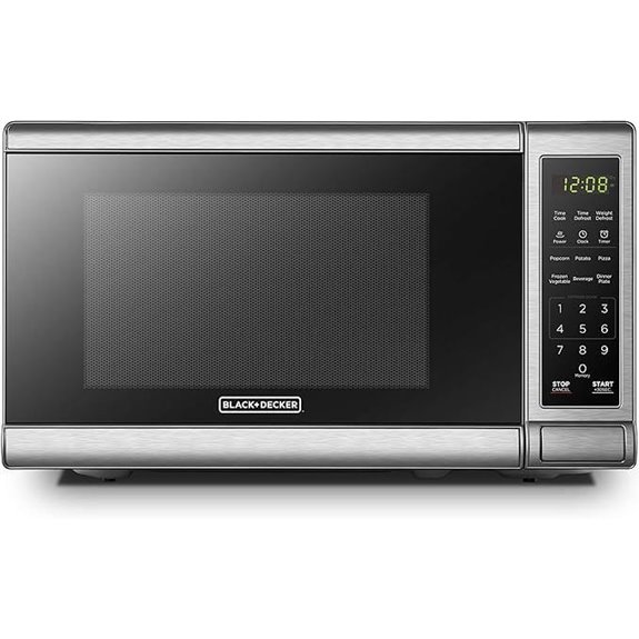BLACK+DECKER Digital Microwave Oven with Turntable