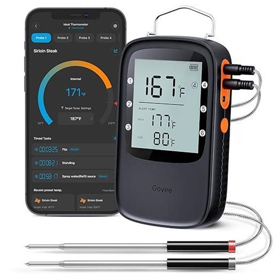Govee Bluetooth Digital Meat Thermometer with Probes