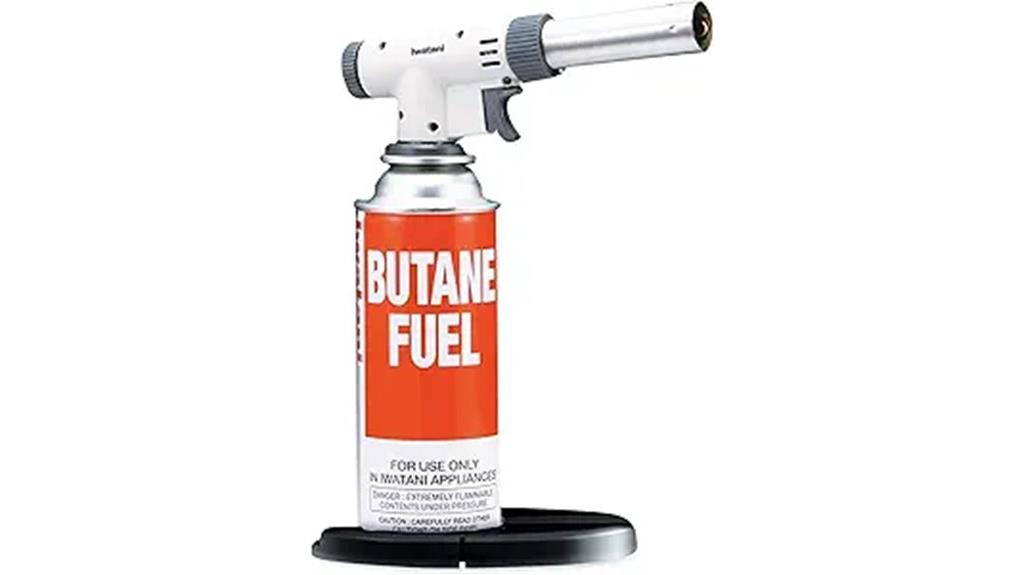 butane torch with stand
