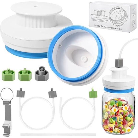 Mason Jar Canning Sealer Kit for FoodSaver