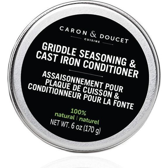 Caron & Doucet Cast Iron & Griddle Conditioner